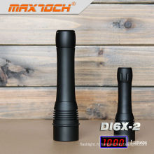 Maxtoch DI6X-2(Under Water 200m) 2 * 18650 batterie plus longue duree plongée lampe de poche